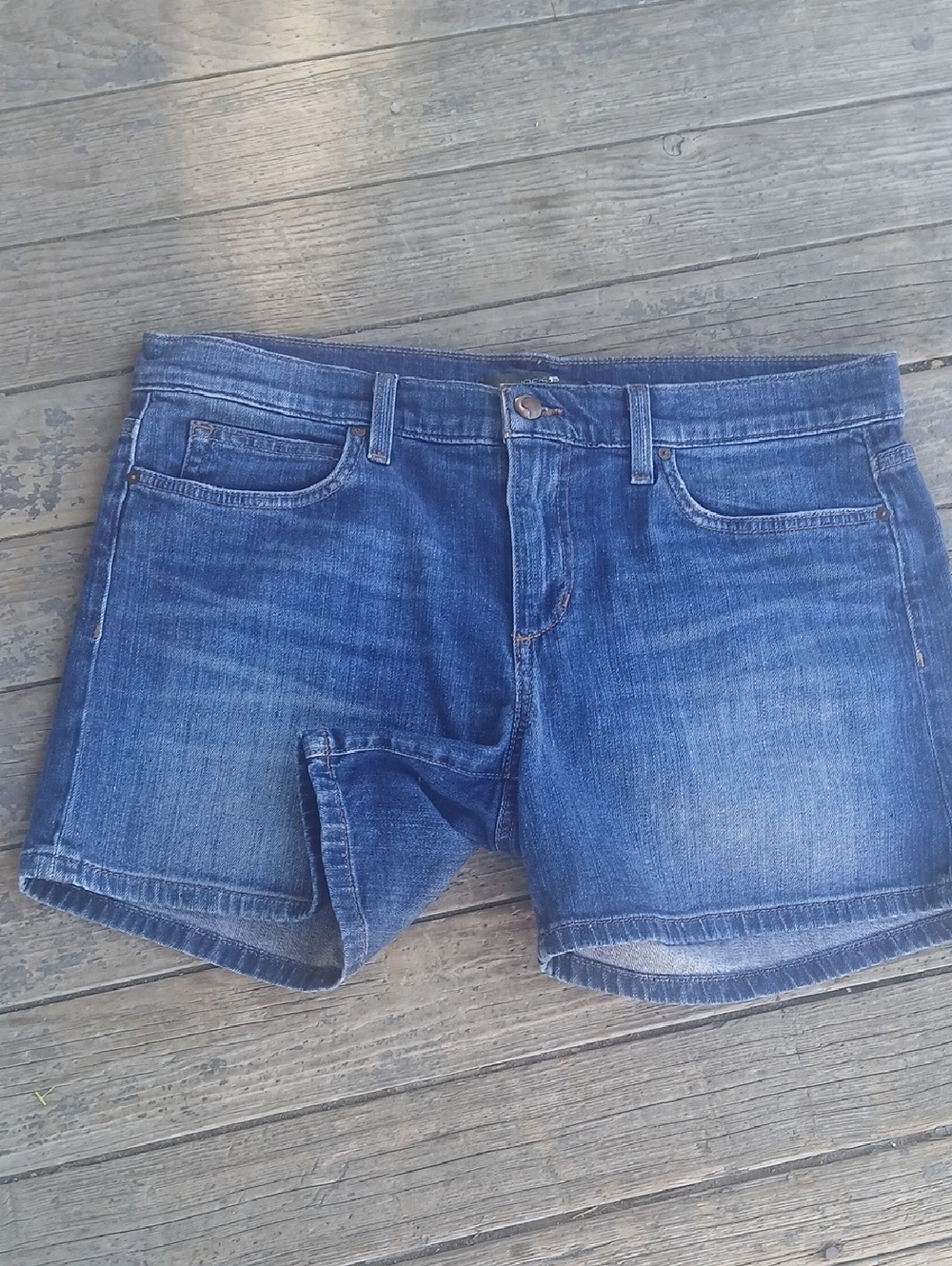 Joe's Jeans Classic Blue Jean Shorts - Picture 7 of 7
